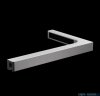Radaway Essenza Ptj Brushed Nickel kabina pięciokątna 90x80cm prawa szczotkowany nikiel 1385010-91-01R/1385053-01-01